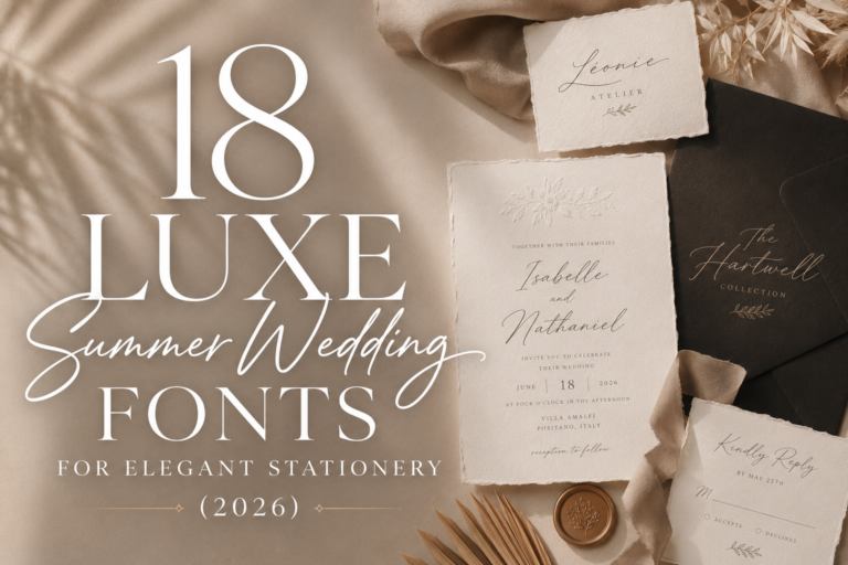 Wedding Fonts