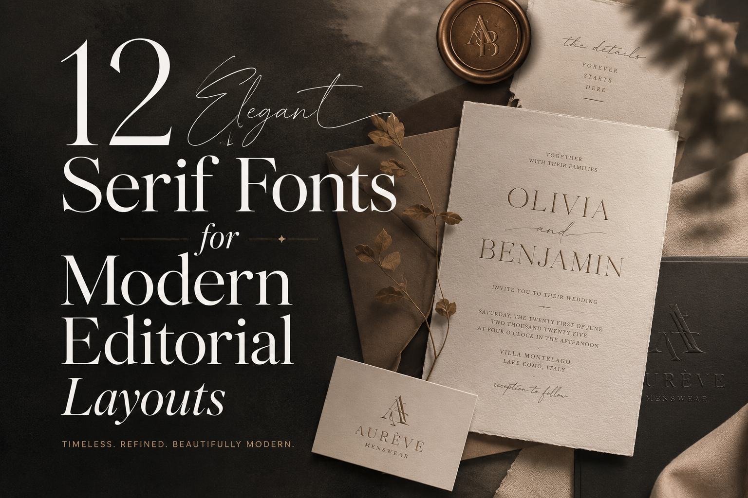 Elegant Serif Fonts