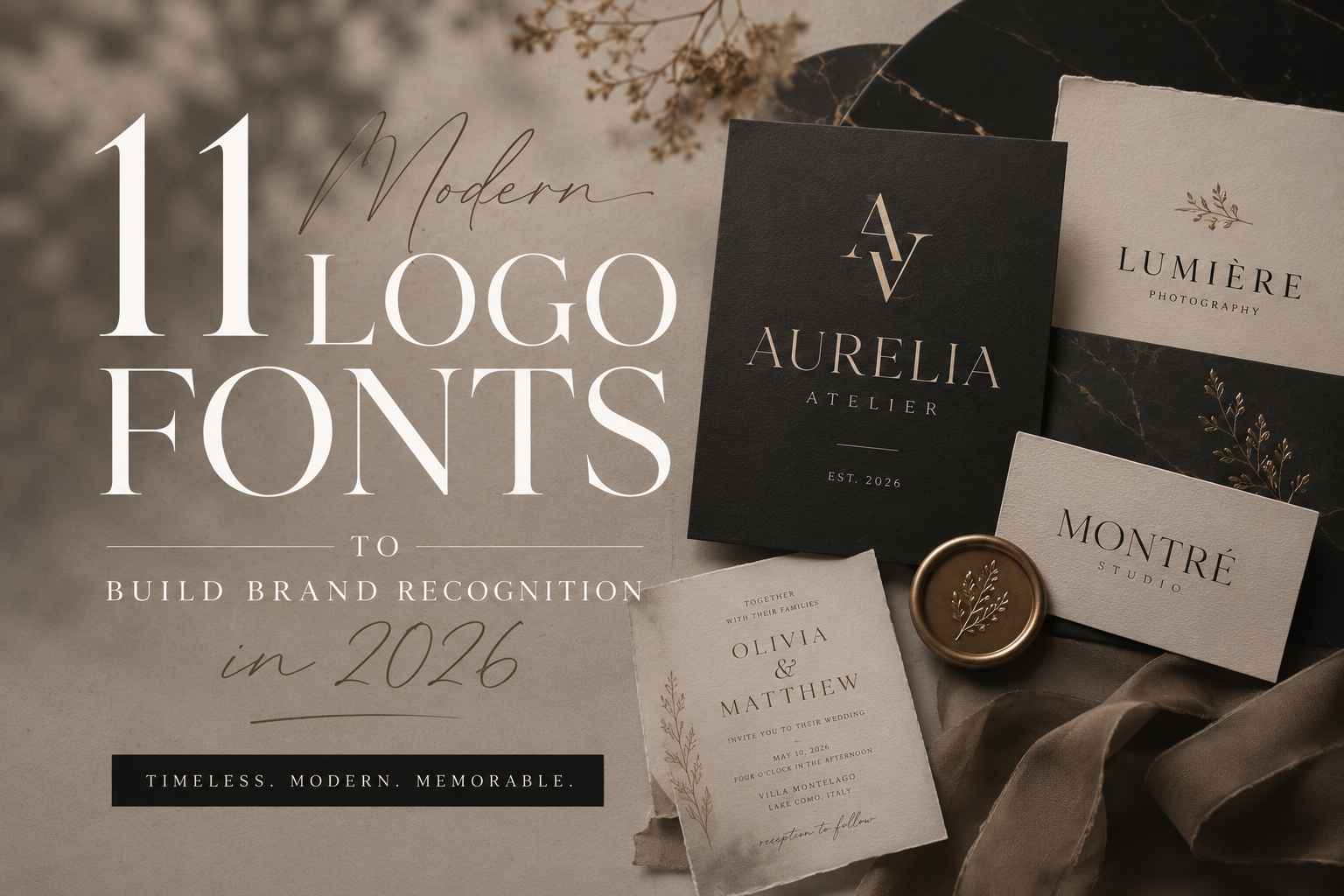 Modern Logo Fonts