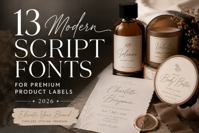 Modern Script Fonts