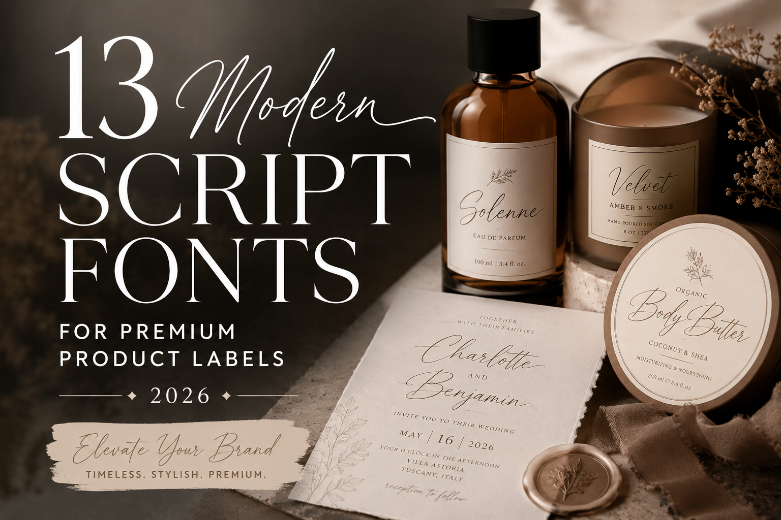 Modern Script Fonts