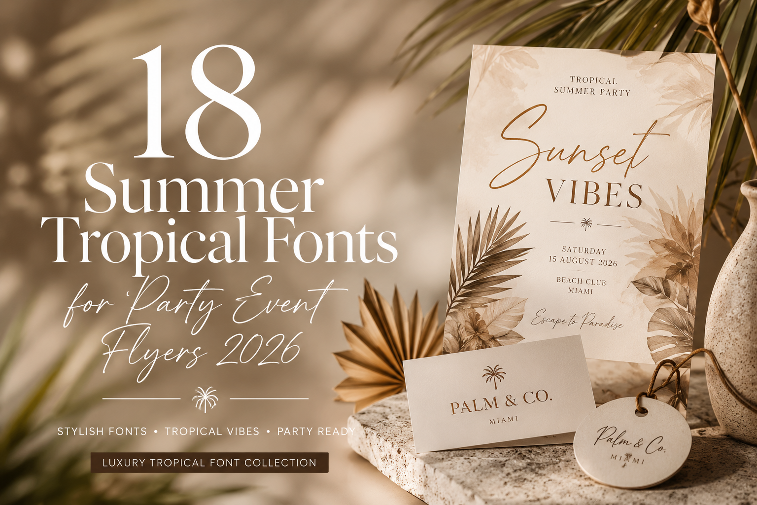 Tropical Fonts