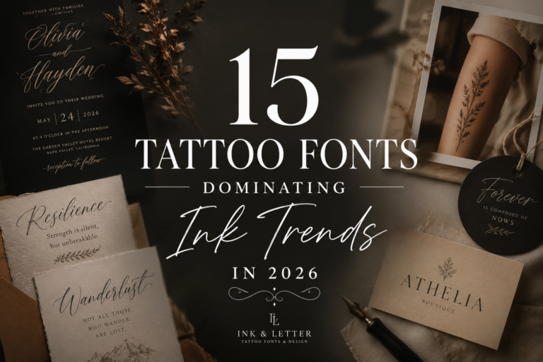 Tattoo Fonts