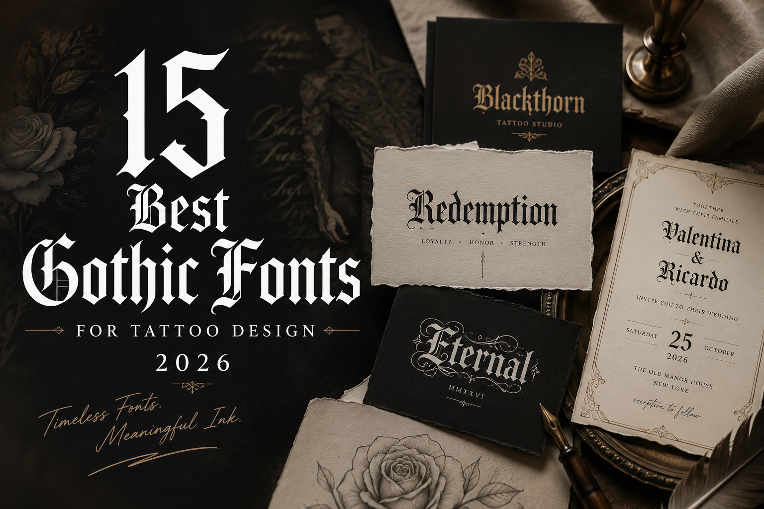 Gothic Fonts