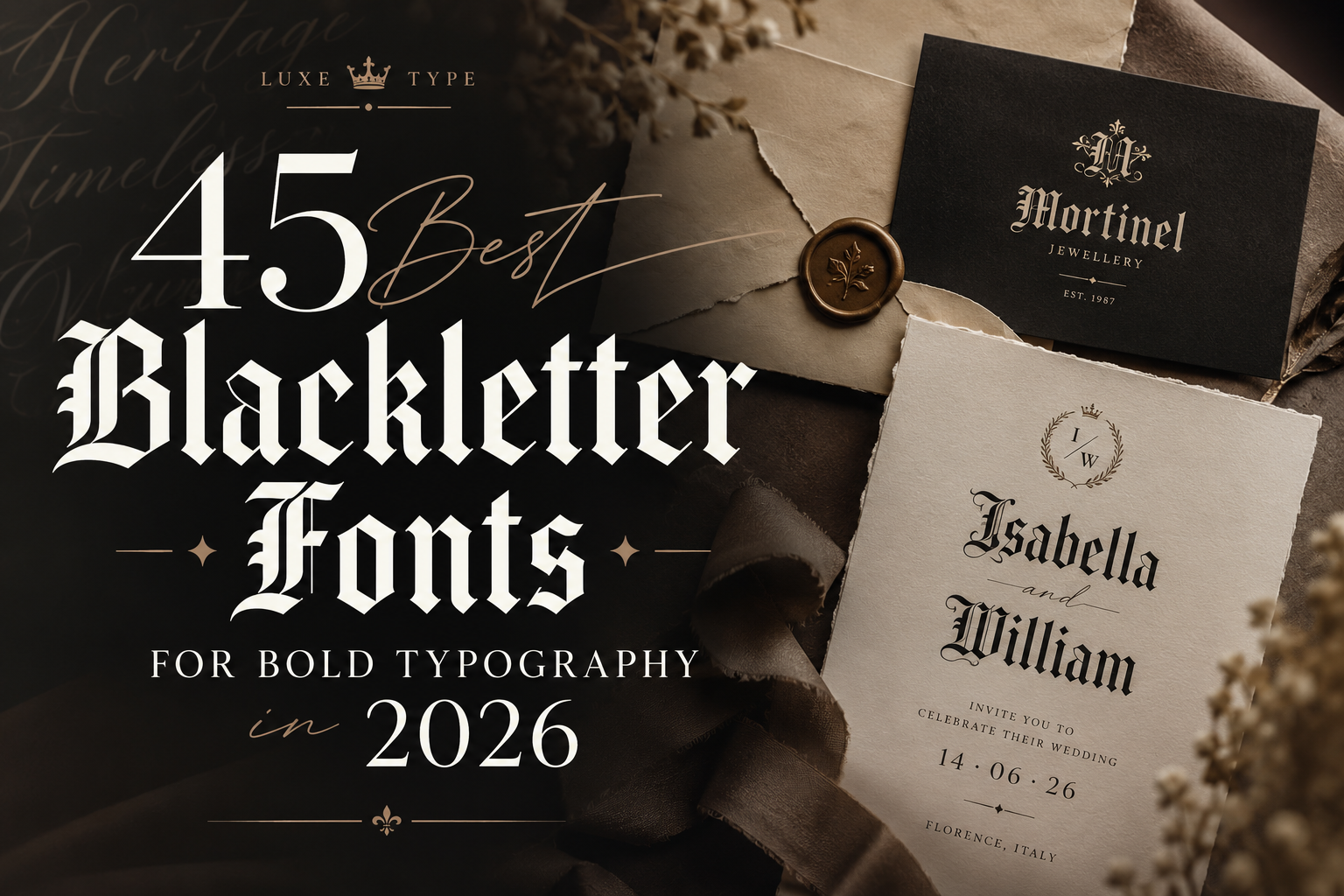 Blackletter Fonts