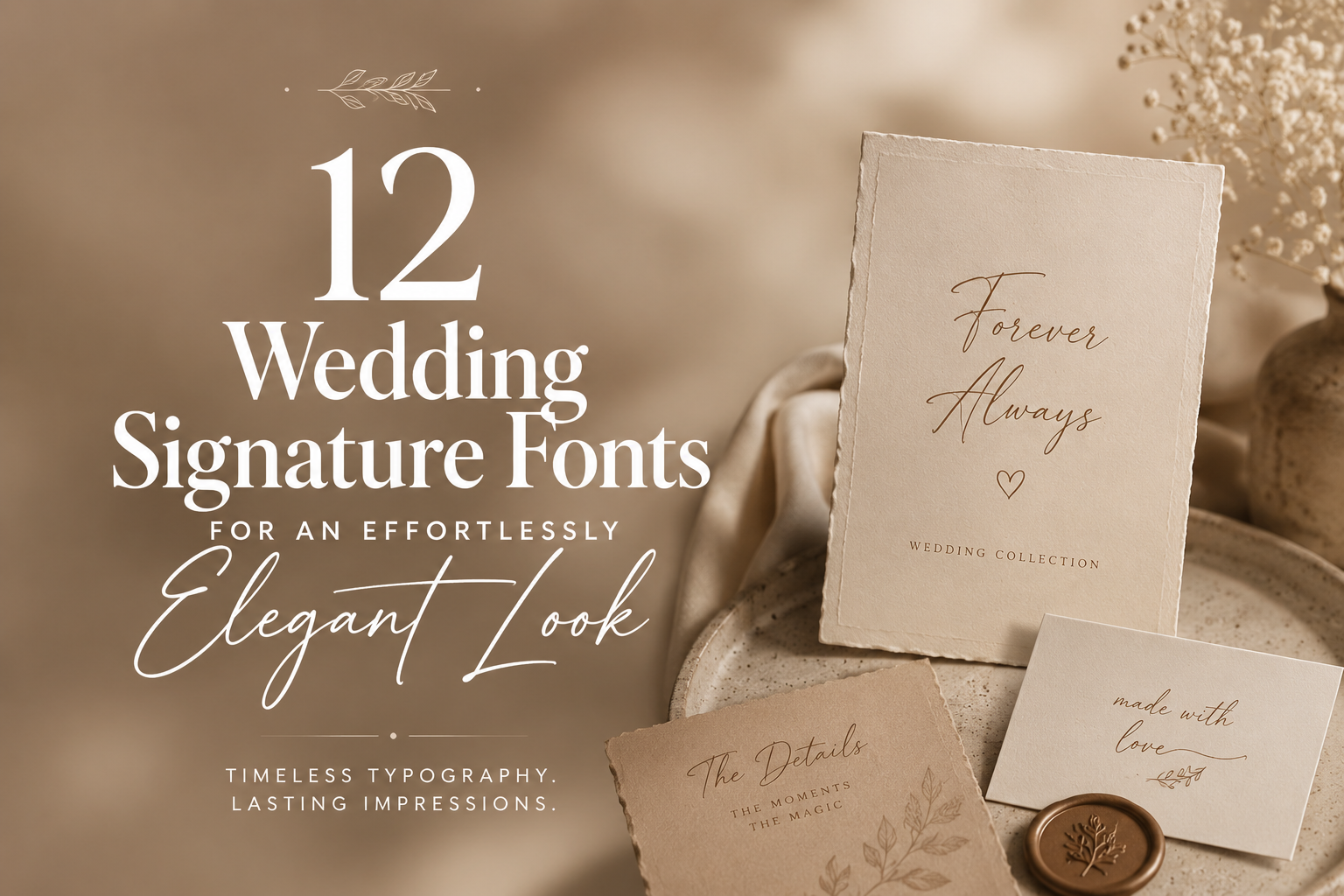 Wedding Fonts