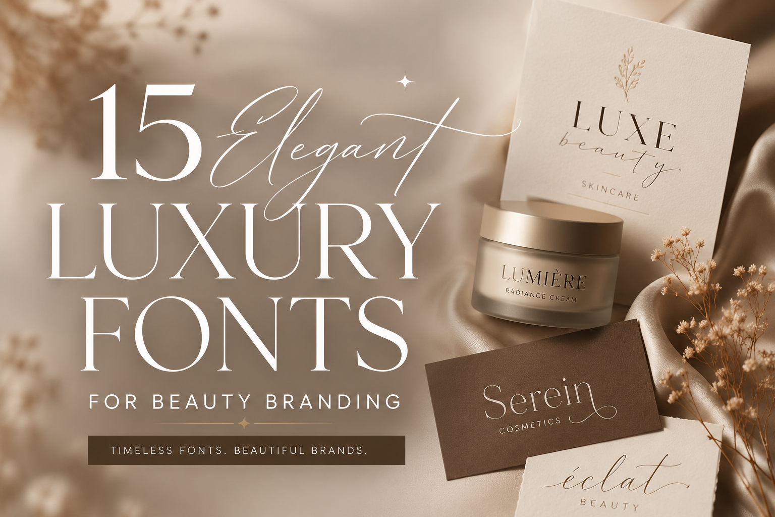 Serif fonts Fashion