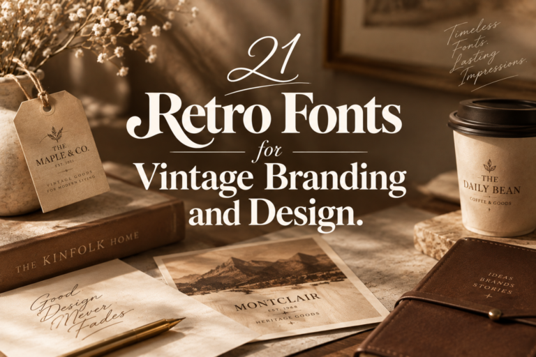 Retro Fonts