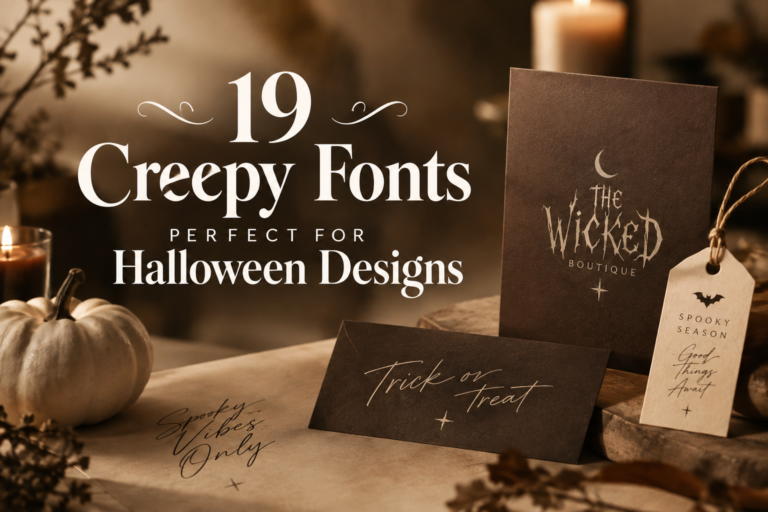 Creepy Fonts