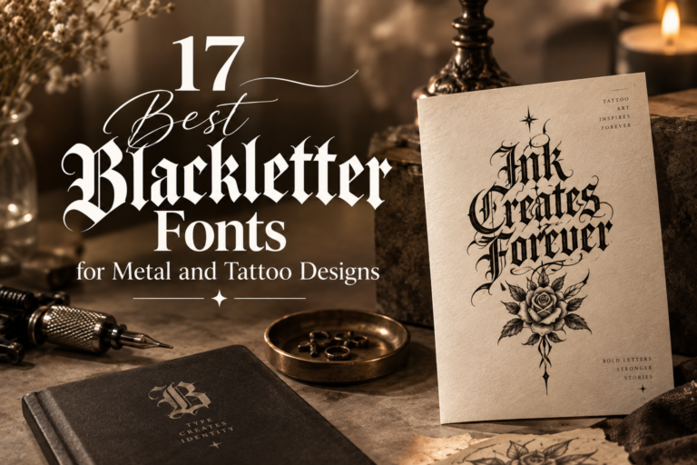 Blackletter Fonts